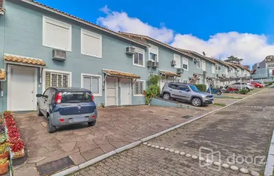 Casa em condomínio fechado com 2 quartos à venda na rua ney da gama ahrends, 219, morro santana, porto alegre, 79 m2 por r$ 260.000