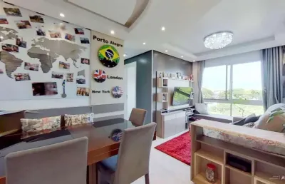 Apartamento com 2 quartos à venda na rua engenheiro joão luderitz, 550, sarandi, porto alegre, 56 m2 por r$ 330.000