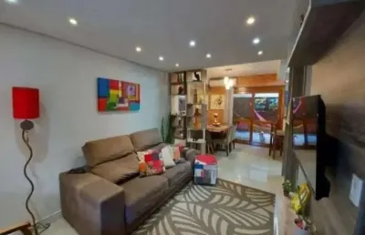 Casa em condomínio fechado com 3 quartos à venda na rua monte flor, 276, jardim floresta, porto alegre, 168 m2 por r$ 619.700