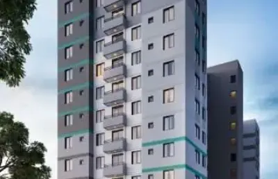 Apartamento com 1 quarto à venda na rua dos jatobás, 44, vila parque jabaquara, são paulo, 33 m2 por r$ 328.030