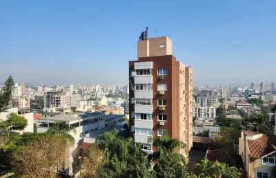 Linda vista e ensolarado, apartamento 2 dormitórios, garagem no bairro petrópolis