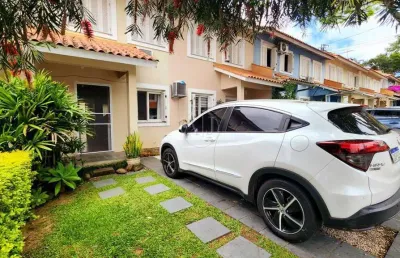 Casa em condomínio com infra à venda em porto alegre - vila nova | residencial moradas do lago
