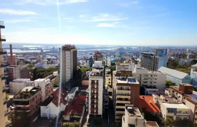 Andar alto, vista e sol - apartamento 3d à venda em porto alegre bairro independência