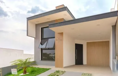 Casa em condomínio fechado com 3 quartos à venda na josé santos almeida, 999, jardim residencial villagio ipanema i, sorocaba por r$ 640.000
