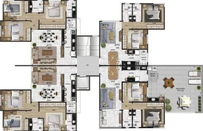 Apartamento com 2 quartos à venda na Rua Professor Hélio Viana, Itapoã, Belo Horizonte