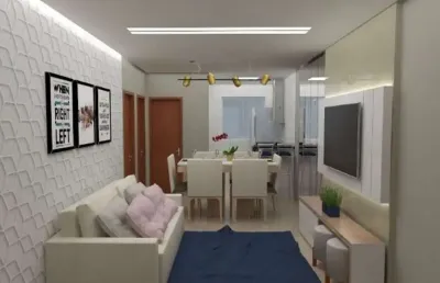 Apartamento com 2 quartos à venda na Rua Glaura, Santa Cruz, Belo Horizonte