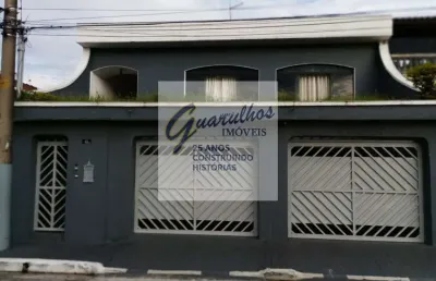 Sobrado com 3 dormitórios à venda, 278 m² por r$ 1.750.000,00 - jardim vila galvão - guarulhos/sp