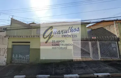 Casa no jd vila galvão, 3 dorms, 242m² + salão de 200m² + edícula r$949.000,00