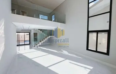 Casa em condomínio fechado com 3 quartos à venda no bairro do grama, caçapava , 260 m2 por r$ 1.280.000