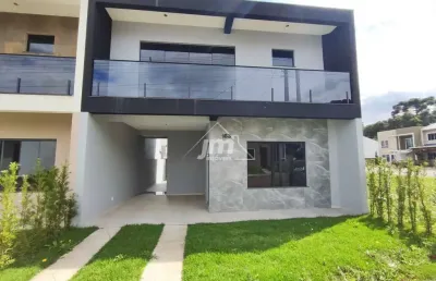 Sobrado à venda no condomínio itaqui, no bairro itaqui – campo largo/pr