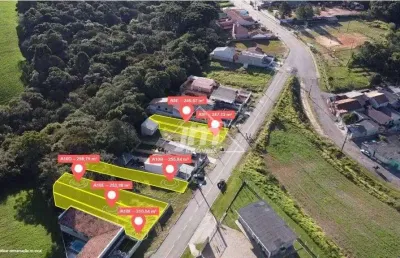 Lotes à venda no bairro campo do meio -  campo largo/pr