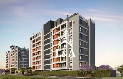 Studio à venda, 28 m² por r$ 419.990,00 - portão - curitiba/pr