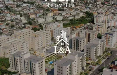Apartamento garden com 2 dormitórios à venda, 47 m² por r$ 450.475,98 - cidade industrial - curitiba/pr
