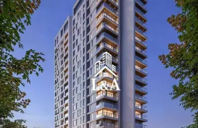 Apartamento com 2 dormitórios à venda, 86 m² por r$ 1.010.756 - portão - curitiba/pr