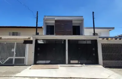 Sobrado para venda em santo andré, parque das nações, 3 dormitórios, 1 suíte, 2 banheiros, 2 vagas