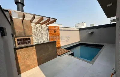 Casa em condomínio fechado com 3 quartos à venda no campestre, piracicaba  por r$ 900.000