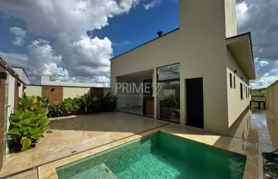 Casa em condomínio fechado com 3 quartos à venda no ondas, piracicaba  por r$ 1.090.000