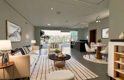 Casa em condomínio fechado com 3 quartos à venda no ondas, piracicaba  por r$ 990.000