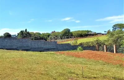 Terreno em condomínio fechado à venda no água seca, piracicaba  por r$ 430.000