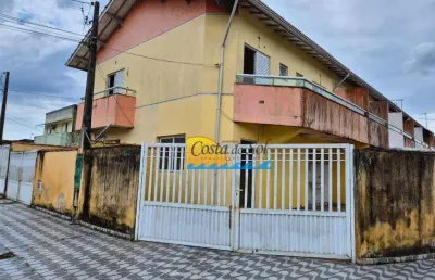 Sobrado com 2 dormitórios para alugar, 73 m² por r$ 2.500,00/mês - sítio do campo - praia grande/sp