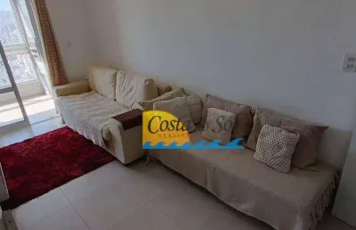 Apartamento com 1 dormitório à venda, 52 m² por r$ 440.000,00 - boqueirão - praia grande/sp