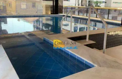 Apartamento com 2 dormitórios à venda, 62 m² por r$ 408.000,00 - boqueirão - praia grande/sp