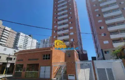 Apartamento com 2 dormitórios à venda, 60 m² por r$ 350.000,00 - ocian - praia grande/sp