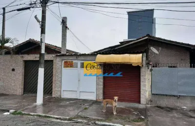 Casa com 3 dormitórios à venda, 121 m² por r$ 550.000,00 - vila guilhermina - praia grande/sp
