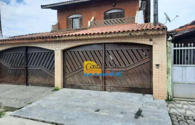 Sobrado com 3 dormitórios à venda, 171 m² por r$ 700.000,00 - mirim - praia grande/sp