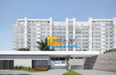 Studio com 1 dormitório à venda, 49 m² por r$ 800.000,00 - jardim  são lourenço - bertioga/sp