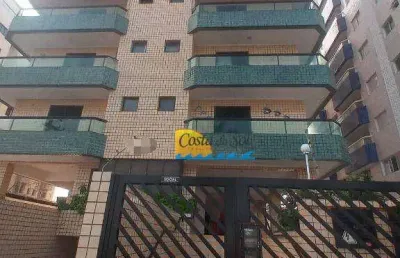 Apartamento com 1 dormitório à venda, 62 m² por r$ 300.000,00 - jardim imperador - praia grande/sp