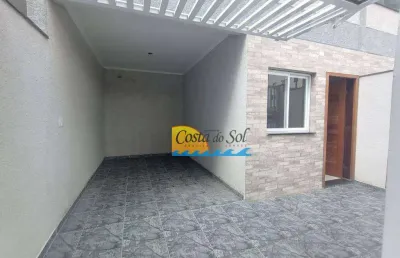 Casa com 3 dormitórios à venda, 125 m² por r$ 540.000,00 - aviação - praia grande/sp