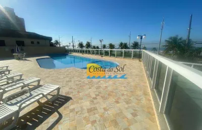 Apartamento com 2 dormitórios à venda, 92 m² por r$ 750.000,00 - caiçara - praia grande/sp