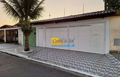 Casa com 3 dormitórios à venda, 500 m² por r$ 780.000,00 - solemar - praia grande/sp