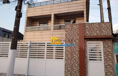 Casa com 3 dormitórios à venda, 140 m² por r$ 477.000,00 - jardim glória - praia grande/sp