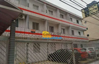 Kitnet com 1 dormitório à venda, 28 m² por r$ 200.000,00 - vila guilhermina - praia grande/sp