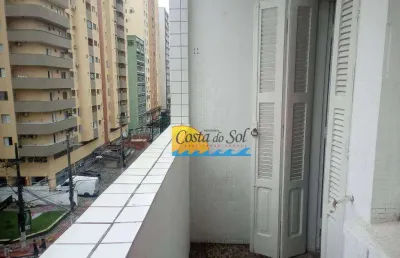 Apartamento com 2 dormitórios à venda, 90 m² por r$ 270.000,00 - centro - são vicente/sp