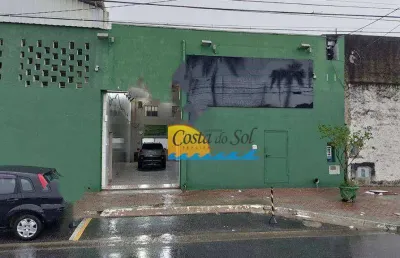 Galpão à venda, 310 m² por r$ 1.800.000,00 - boqueirão - praia grande/sp