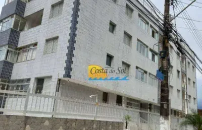 Apartamento com 2 dormitórios à venda, 75 m² por r$ 310.000,00 - caiçara - praia grande/sp