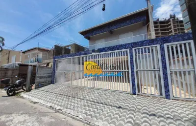 Sobrado com 2 quartos para alugar, 64 m² por r$ 2.000/mês - jardim imperador - praia grande/sp