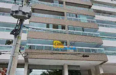 Apartamento com 2 dormitórios à venda, 74 m² por r$ 600.000,00 - boqueirão - praia grande/sp