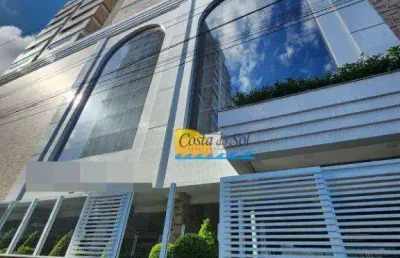 Apartamento com 2 dormitórios à venda, 90 m² por r$ 780.000,00 - caiçara - praia grande/sp
