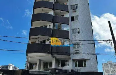 Apartamento com 1 dormitório à venda, 52 m² por r$ 333.000,00 - vila guilhermina - praia grande/sp