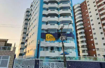 Apartamento com 2 dormitórios à venda, 78 m² por r$ 550.000,00 - caiçara - praia grande/sp