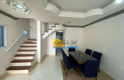 Sobrado com 3 quartos à venda por r$ 650.000 - caiçara - praia grande/sp