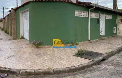 Casa com 3 dormitórios à venda por r$ 350.000,00 - nova itanhaém - praia - itanhaém/sp