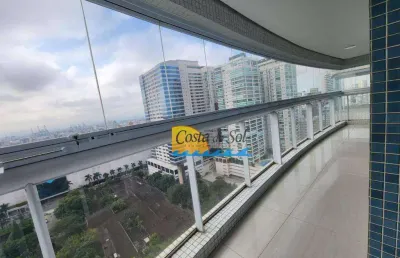 Apartamento com 4 dormitórios à venda, 255 m² por r$ 3.340.000,00 - aparecida - santos/sp