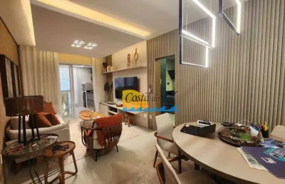 Apartamento com 3 dormitórios à venda, 125 m² por r$ 2.400.000,00 - aparecida - santos/sp