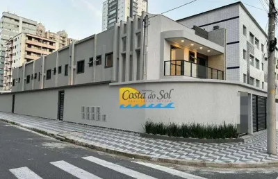 Sobrado com 2 dormitórios à venda, 52 m² por r$ 380.000,00 - tupi - praia grande/sp