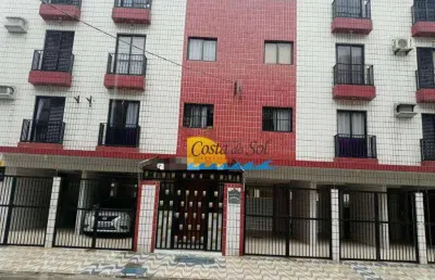 Apartamento com 3 dormitórios para alugar, 80 m² por r$ 3.000,00/mês - canto do forte - praia grande/sp